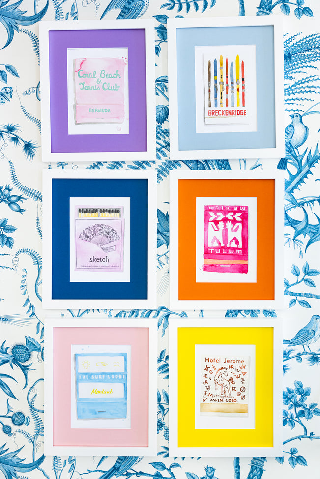 Destination Matchbook Prints